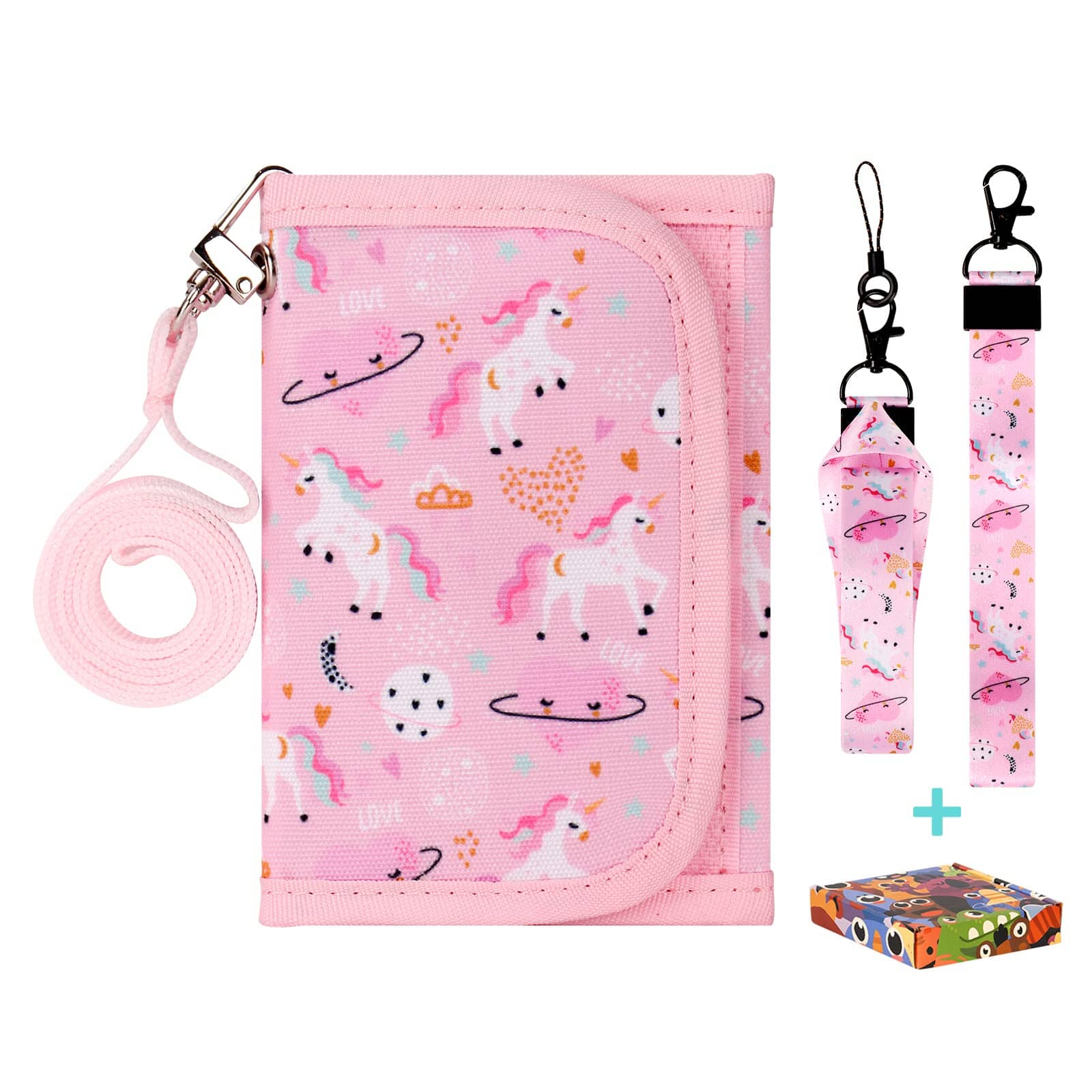 Unicorn-Pink Wallet Girls Wallet Choco Mocha 