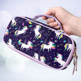 Unicorn Purple Pencil Case Pencil Case Choco Mocha 